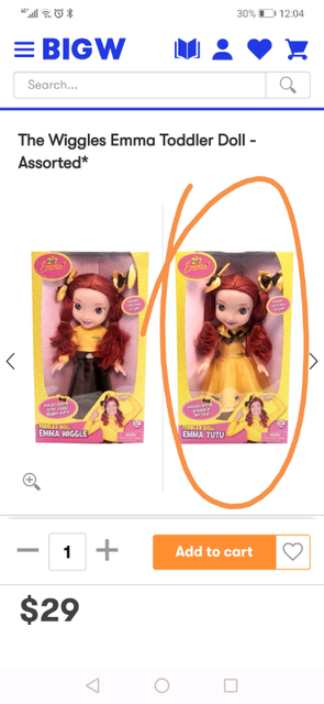 emma doll big w